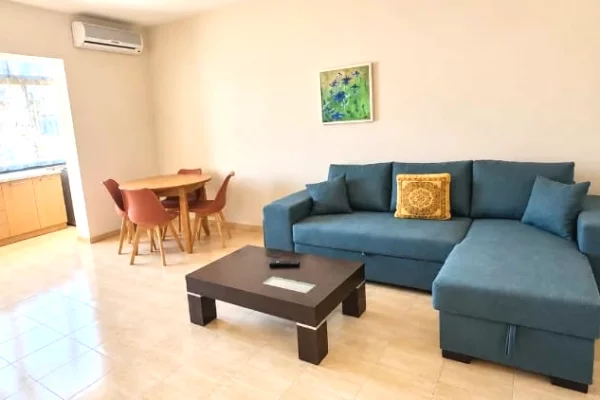 Shtepi me qera Apartament ne Tirane, 1+1, Mobilimi E mobiluar, Pagesa 55,000  Leke.
