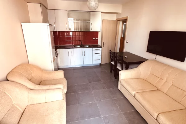 Tirane, jepet me qera apartament 1+1+Ballkon Kati 4, 50 m² 45.000 L/muaj (Prane Shkolles se Bashkuar