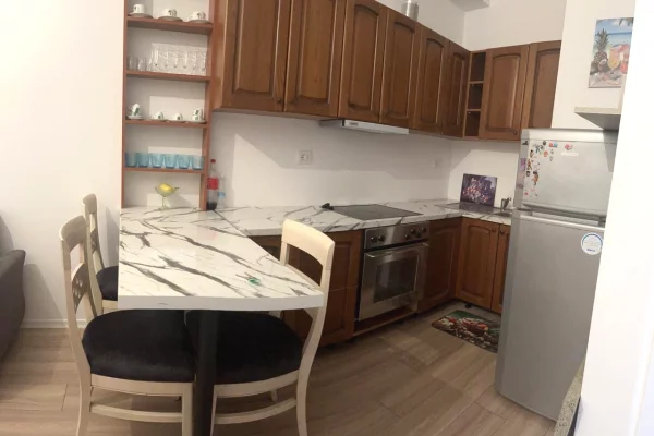 Shtepi me qera Apartament ne Tirane, 1+1, Mobilimi E mobiluar, Pagesa 415  Euro.