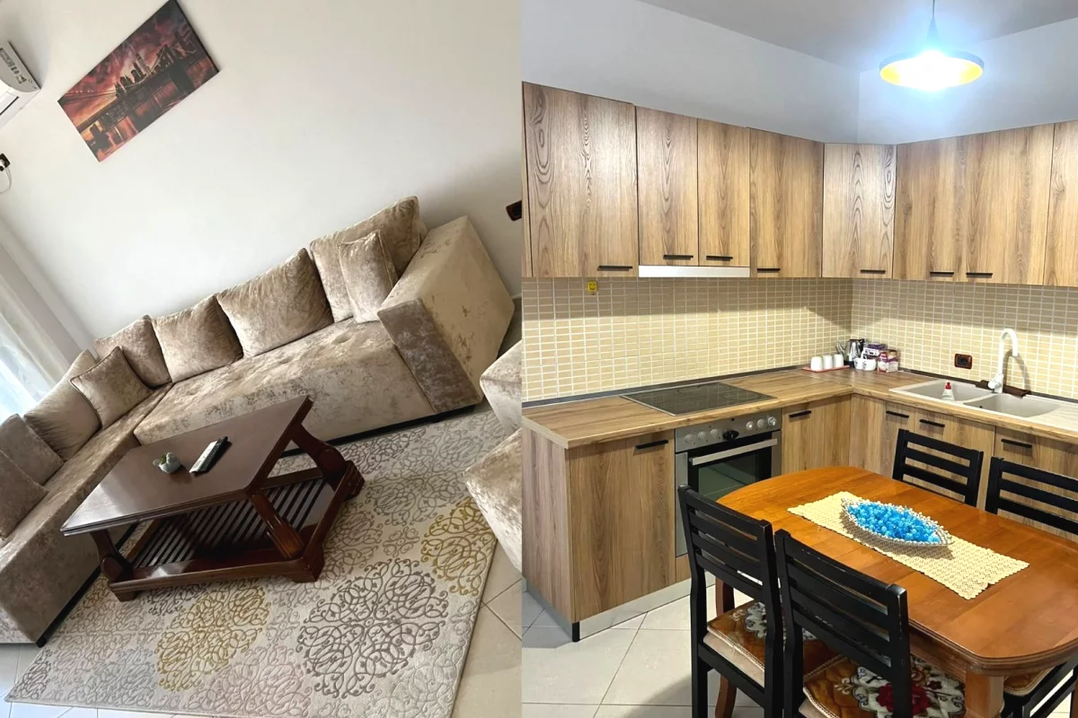 Shtepi me qera Apartament ne Tirane, 2+1, Mobilimi E mobiluar, Pagesa 600  Euro.