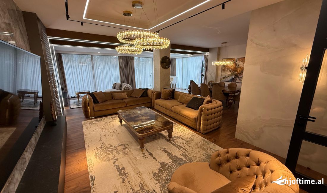 Shtepi me qera Apartament ne Tirane, 3+1, Mobilimi E mobiluar, Pagesa 3,500  Euro.