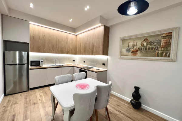 Shtepi me qera Apartament ne Tirane, 1+1, Mobilimi E mobiluar, Pagesa 600  Euro.