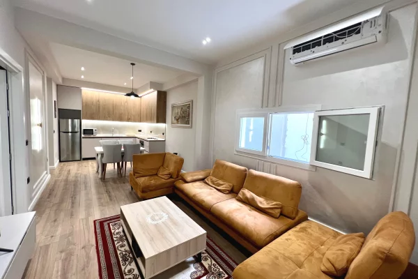 Shtepi me qera Apartament ne Tirane, 1+1, Mobilimi E mobiluar, Pagesa 600  Euro.