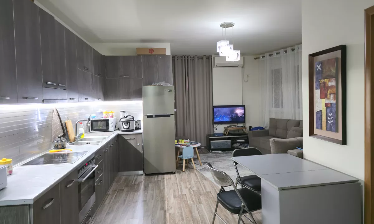 Shtepi me qera Apartament ne Tirane, 1+1, Mobilimi E mobiluar, Pagesa 40,000  Leke.