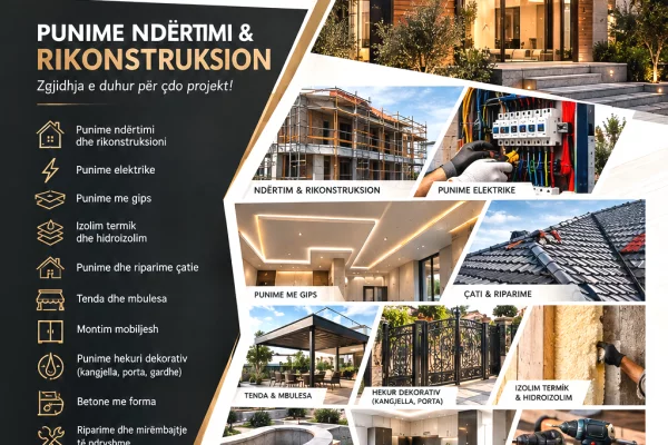 Construction and Restructurings in Durres - 100 Euro