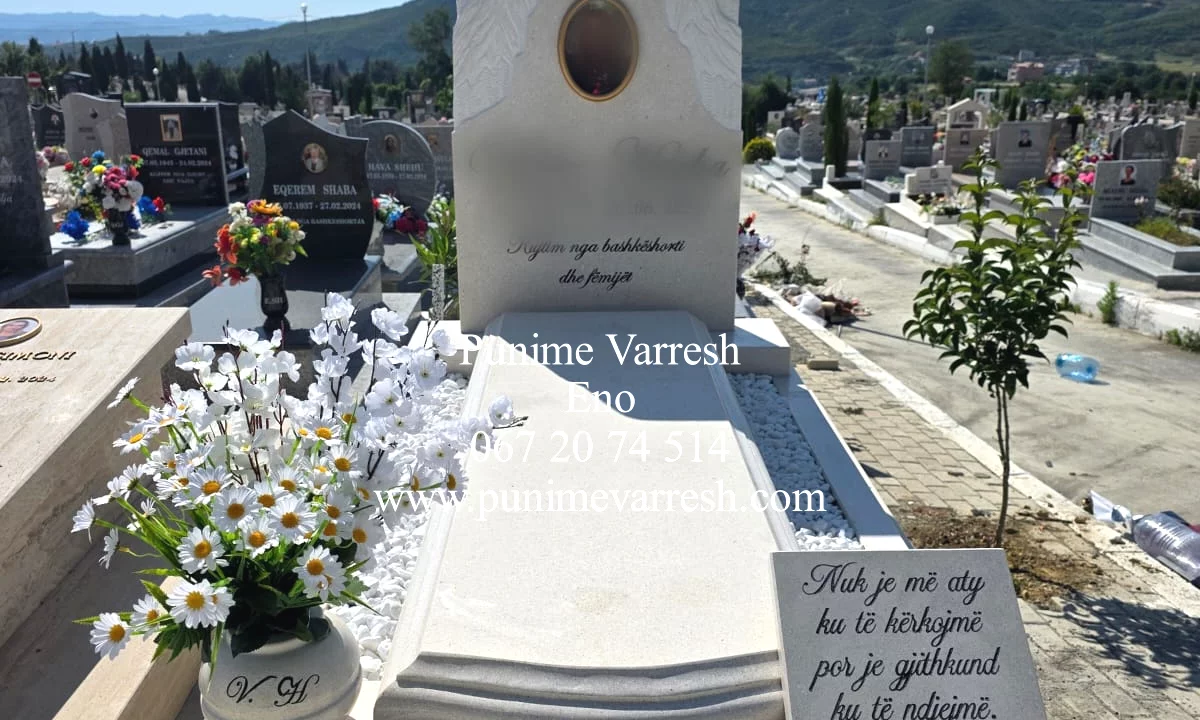 🏛️Punime Varresh Eno Tufine - Model I Vecant Mermeri - Koka Me Reliev Malesh