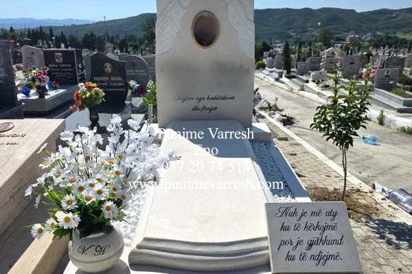 🏛️Punime Varresh Eno Tufine - Model I Vecant Mermeri - Koka Me Reliev Malesh