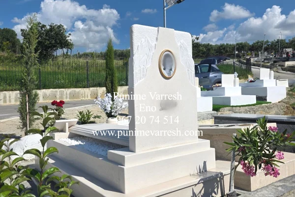 🏛️Punime Varresh Eno Tufine - Model I Vecant Mermeri - Koka Me Reliev Malesh