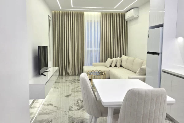 Shtepi me qera Apartament ne Tirane, 1+1, Mobilimi E mobiluar, Pagesa 50,000  Leke.