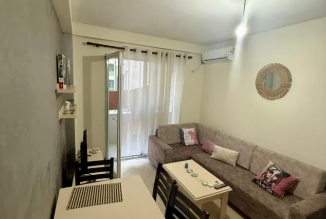 Shtepi ne shitje Apartament ne Tirane, 1+1, Mobilimi E mobiluar, Pagesa 95,000  Euro.