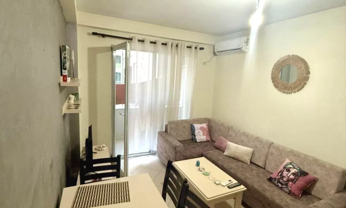 Shtepi ne shitje Apartament ne Tirane, 1+1, Mobilimi E mobiluar, Pagesa 95,000  Euro.