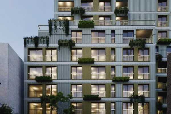 Shitet Apartament 1+1 te Pazari i Ri