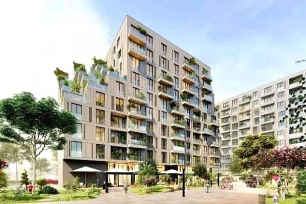 Shtepi ne shitje Apartament ne Tirane, 1+1, Mobilimi Bosh, pa mobiluar, Pagesa 135,000  Euro.