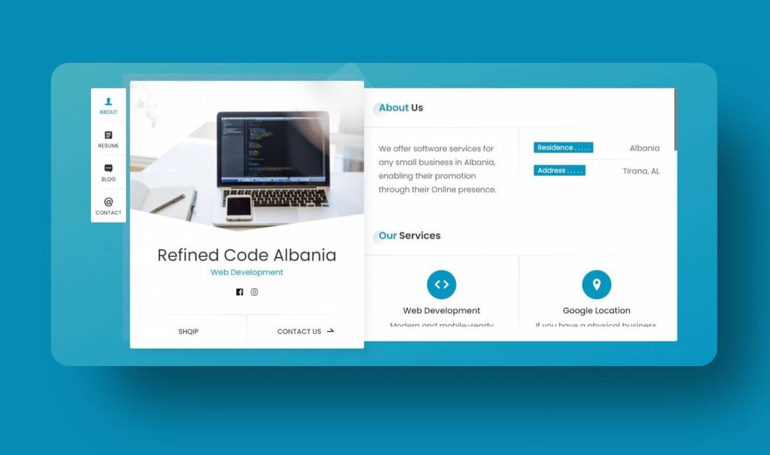 Krijojme Website profesional dhe modern per biznesin tuaj