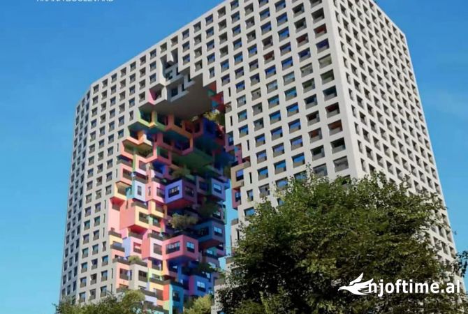 APARTAMENT 1+1 PER SHITJE TEK TIRANA BOULEVARD