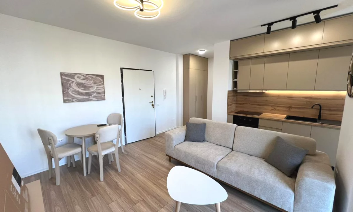 Shtepi me qera Apartament ne Tirane, 1+1, Mobilimi E mobiluar, Pagesa 60,000  Leke.