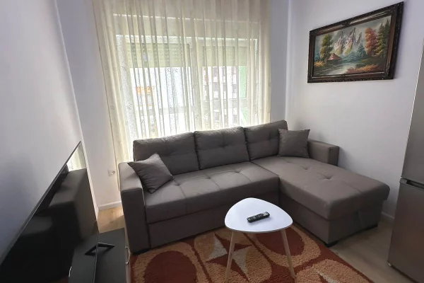 Shtepi me qera Apartament ne Tirane, 1+1, Mobilimi E mobiluar, Pagesa 40,000  Leke.