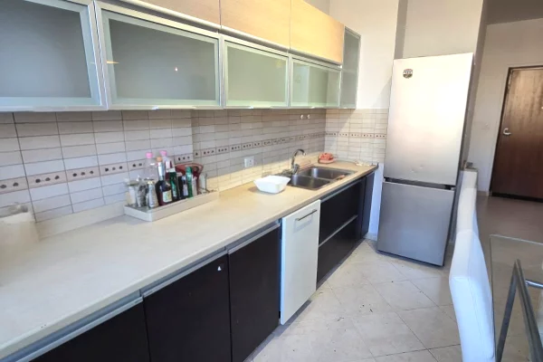 Attic (top floor of the roof) for rent in Tirana 2+1, Furnished