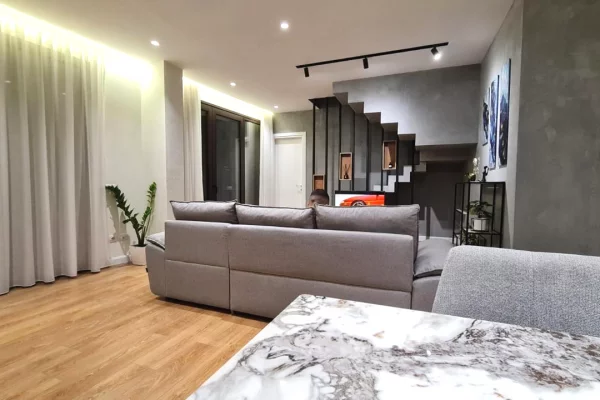 Duplex (2 storey house) for rent in Tirana 2+1, Furnished