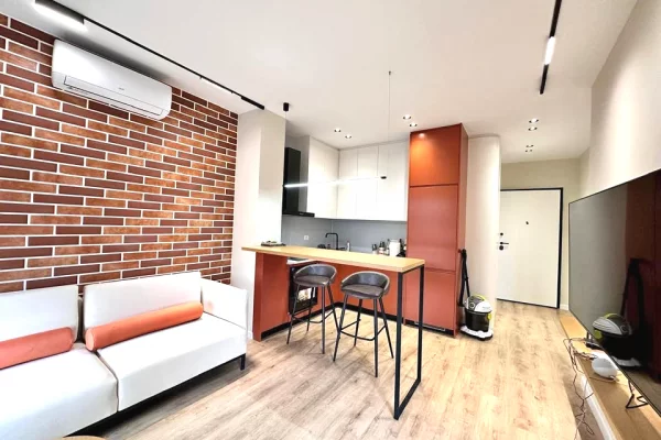 Shtepi me qera Apartament ne Tirane, 1+1, Mobilimi E mobiluar, Pagesa 650  Euro.