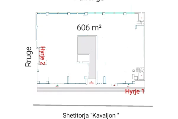 Ambiente Commerciale in Vendita 1+1 a Kavaja - 120,000 Euro