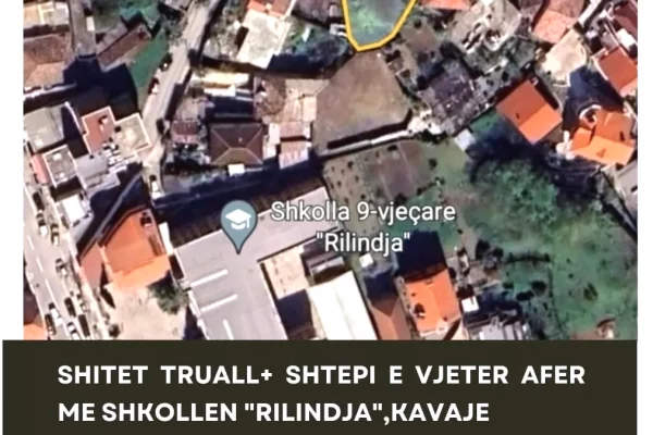 🏡🔥 Shitet Shtepi Private me Truall ne Super Lokacion – Mundesi Ndertimi deri ne 4 Kate! ✨