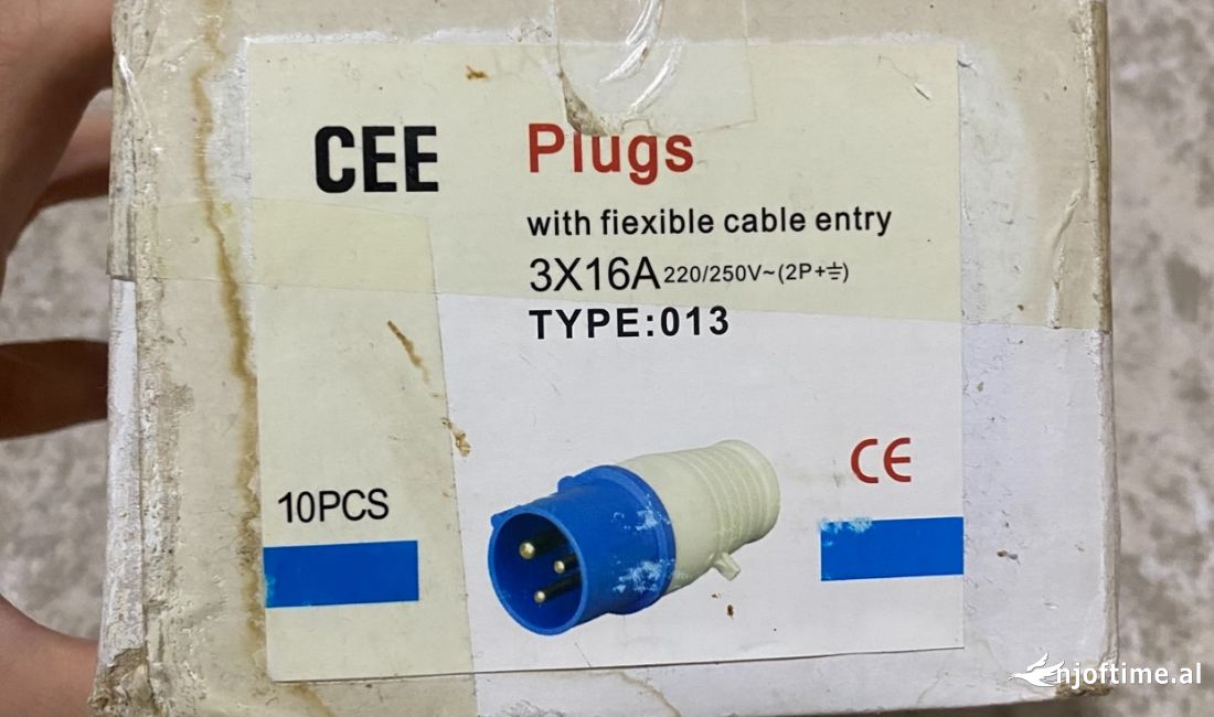 Shiten Plugs CEE 3X16A