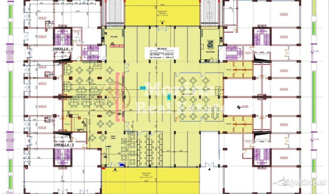 Ekskluzive: Shitje, Ambient Biznesi, Kompleksi Malajzian, 2.200 euro/m2.