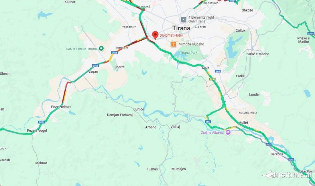 Apartment for sale in Tirana 4+1, In Part