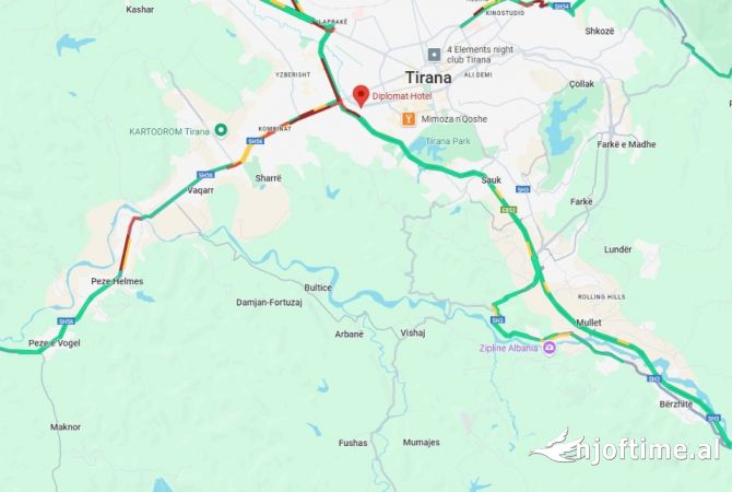 Shitje, Apartament 4+ 1, mprapa Hotel Diplomat 2, 170000 Euro