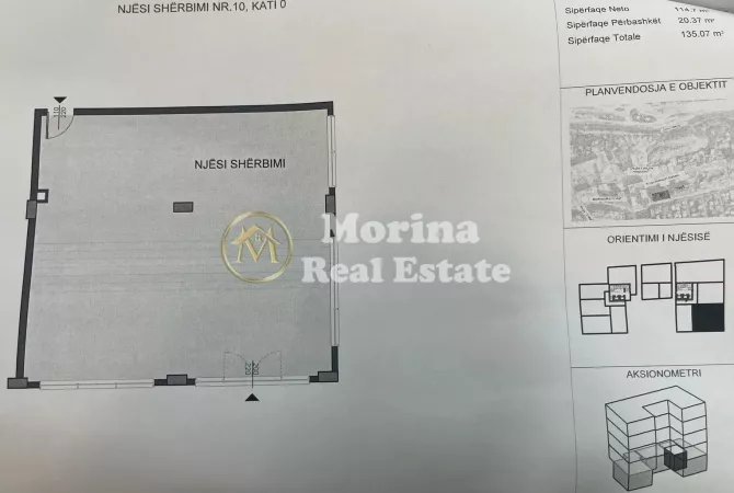 Business Property in Sale 3+1 in Tirana - 338,000 Euro