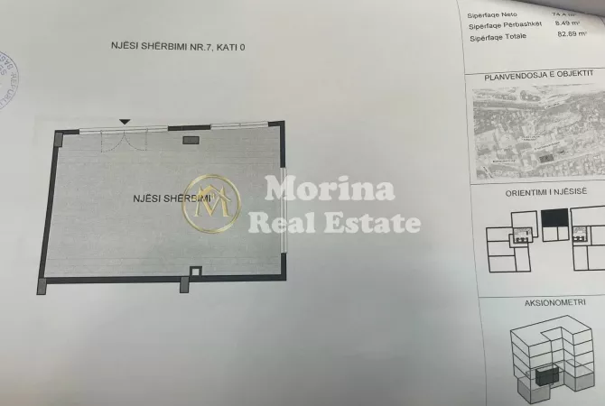 Business Property in Sale 3+1 in Tirana - 207,000 Euro