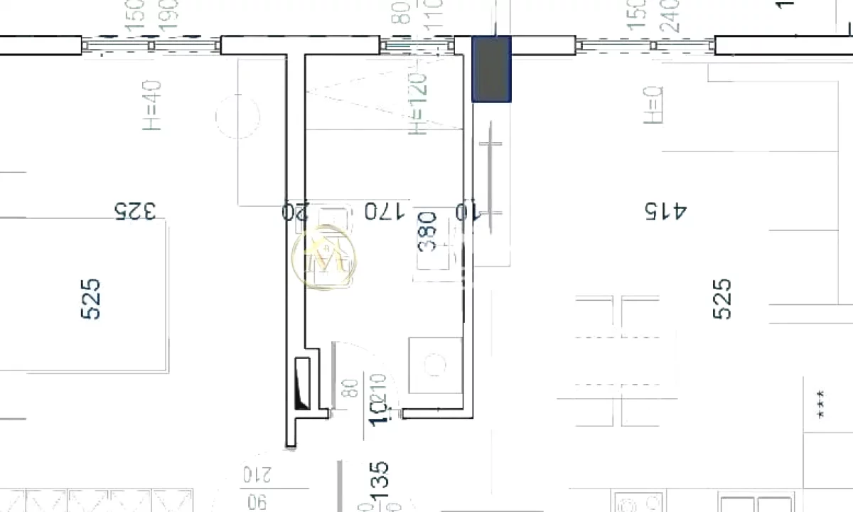 Shtepi ne shitje Apartament ne Tirane, 1+1, Mobilimi Bosh, pa mobiluar, Pagesa 56,000  Euro.