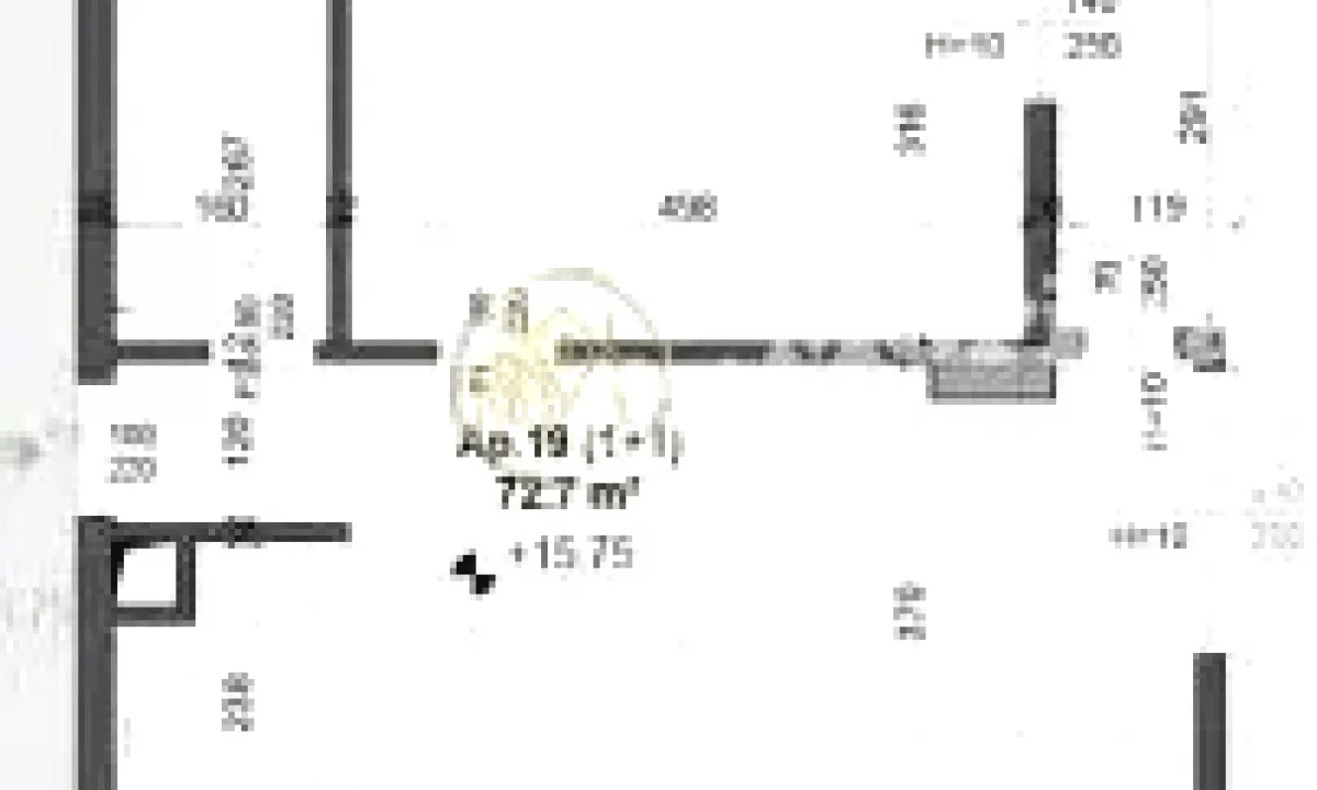 Apartment for sale in Tirana 1+1, Emty
