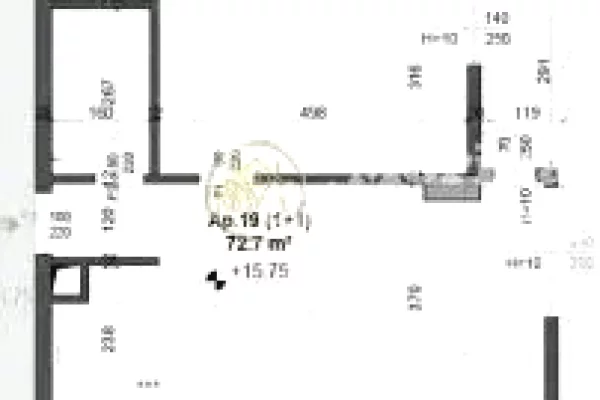Shitet Apartament 1+1, Fusha e Aviacionit, 112.686 Euro