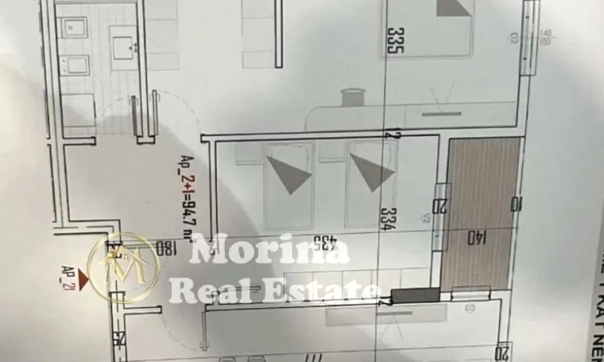 Appartamento in vendita a Tirana 2+1, Vuoto