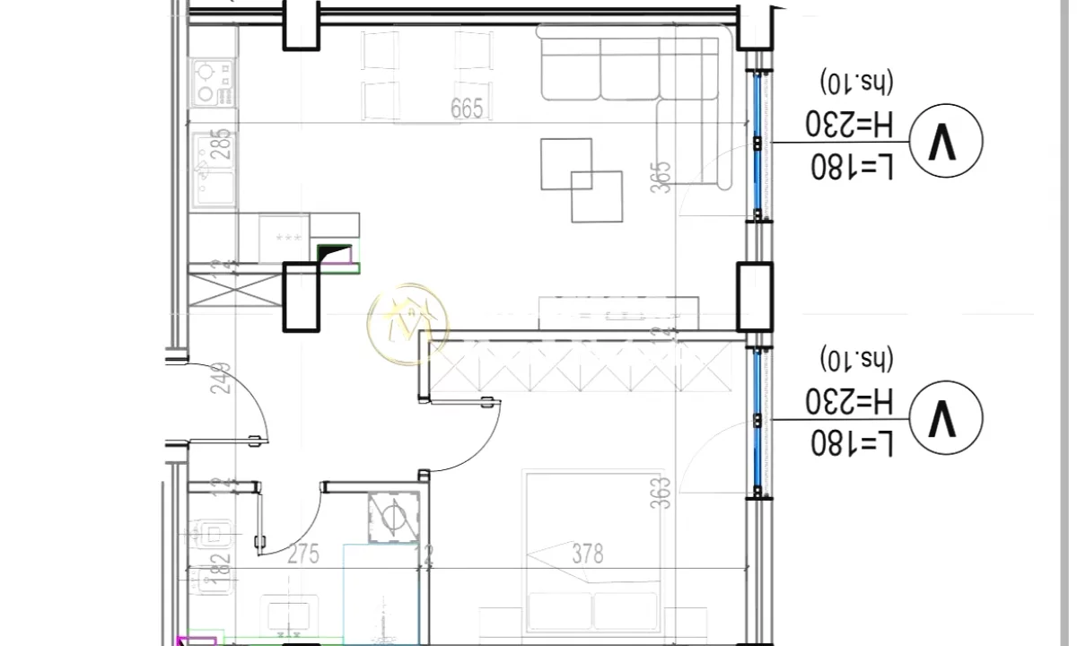 Shtepi ne shitje Apartament ne Tirane, 1+1, Mobilimi Bosh, pa mobiluar, Pagesa 113,377  Euro.