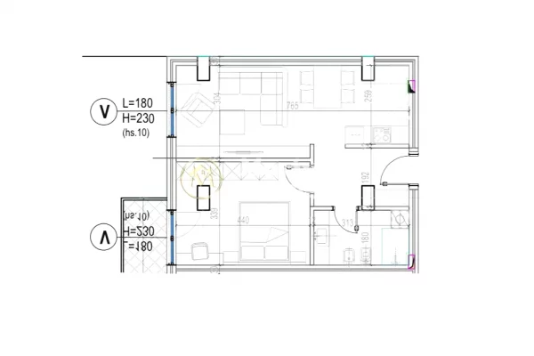 Casa in vendita 1+1 a Tirana - 128,000 Euro