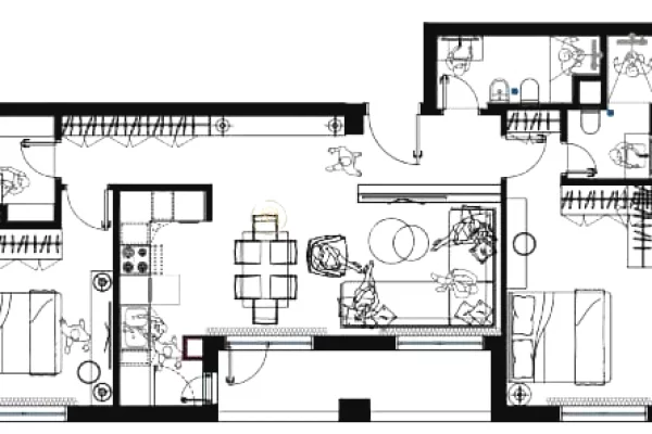 Appartamento in vendita a Tirana 2+1, Vuoto