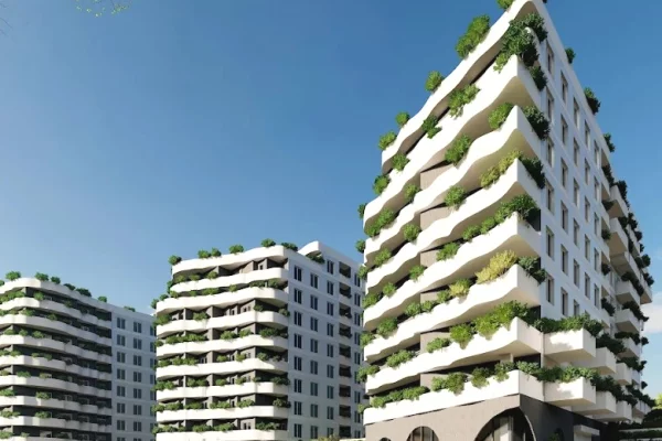 Apartment for sale in Tirana 1+1, Emty