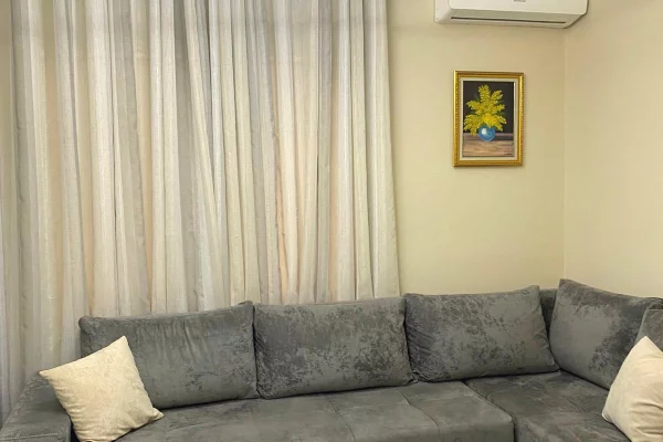 Shtepi me qera Apartament ne Tirane, 1+1, Mobilimi E mobiluar, Pagesa 40,000  Leke.