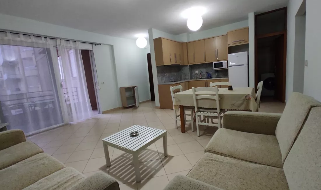 Shtepi ne shitje Apartament ne Sarande, 2+1, Mobilimi E mobiluar, Pagesa 110,000  Euro.