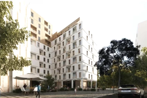 SHITET APARTAMENT 1+1 NE DON BOSKO 118.000 EURO 