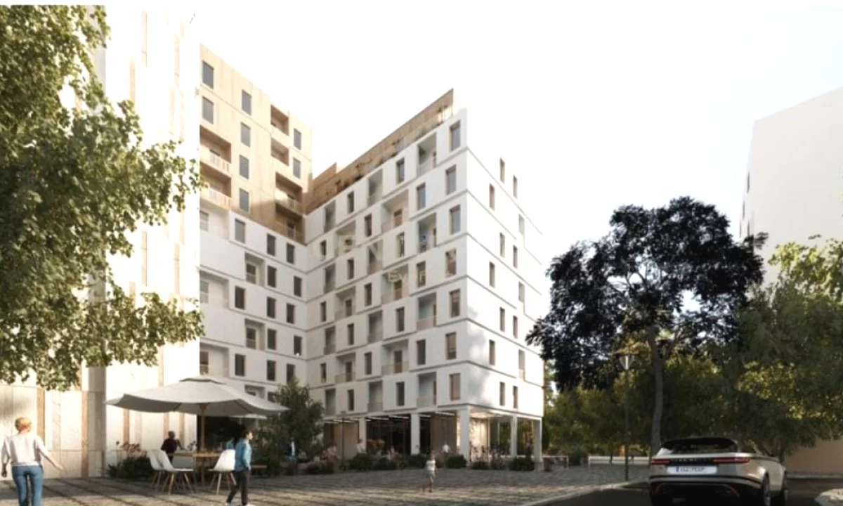 Shtepi ne shitje Apartament ne Tirane, 1+1, Mobilimi Bosh, pa mobiluar, Pagesa 118,000  Euro.