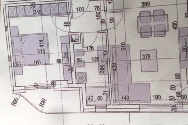 Shtepi ne shitje Apartament ne Tirane, 1+1, Mobilimi Bosh, pa mobiluar, Pagesa 170,000  Euro.