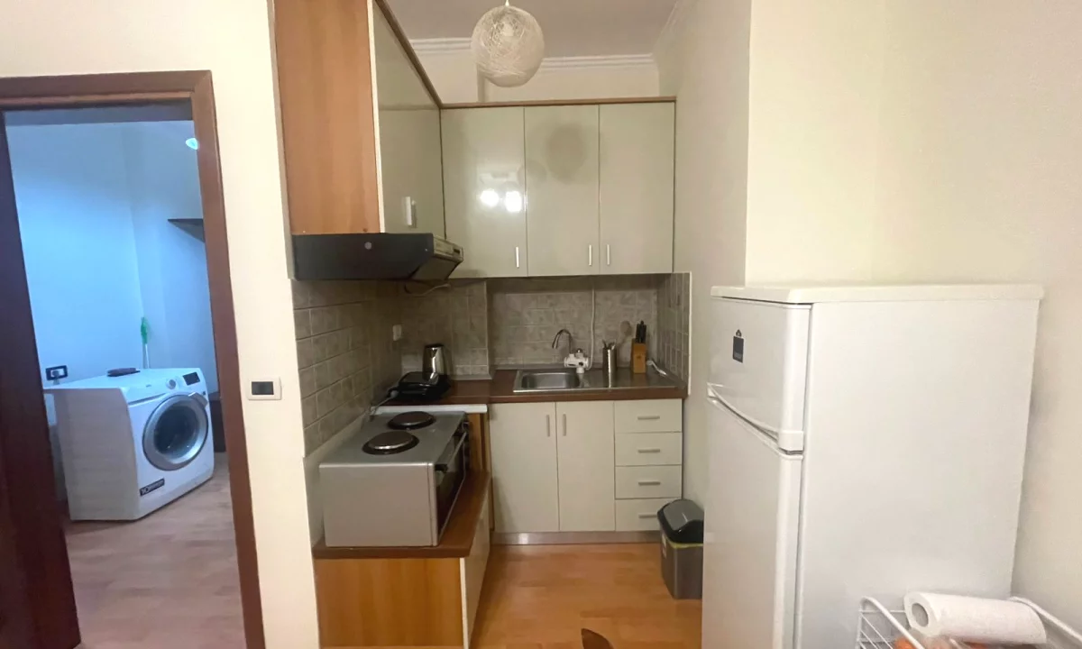 Shtepi me qera Apartament ne Tirane, 1+1, Mobilimi E mobiluar, Pagesa 470  Euro.