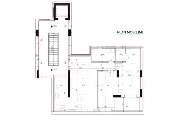 Shtepi ne shitje Apartament ne Tirane, 2+1, Mobilimi Bosh, pa mobiluar, Pagesa 238,220  Euro.