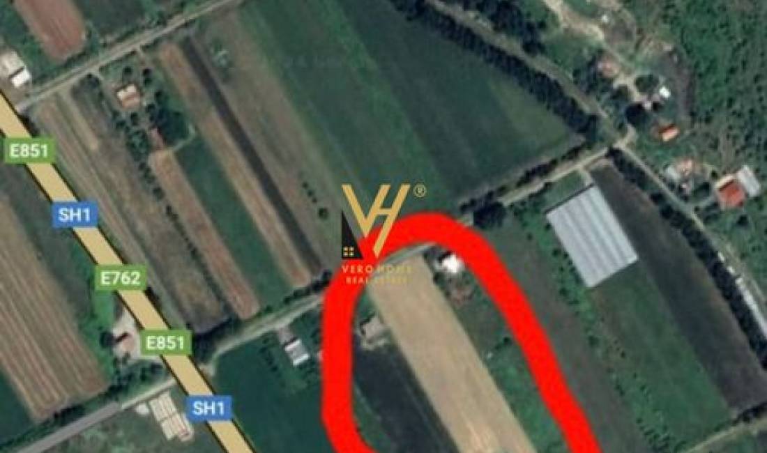 SHITET TOKE 6200 M2 TE AUTOSTRADA LEZHE -SHKODER 80.000 EURO