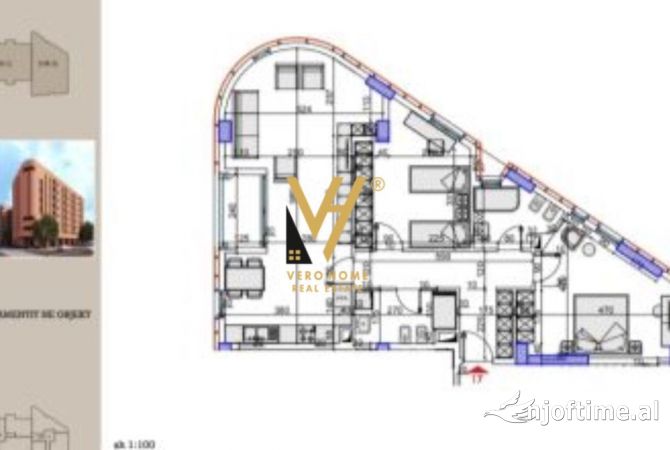 Ambiente Commerciale in Affitto 3+1 a Tirana - 920 Euro