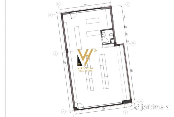 Ambiente Commerciale in Vendita 1+1 a Tirana - 290,000 Euro